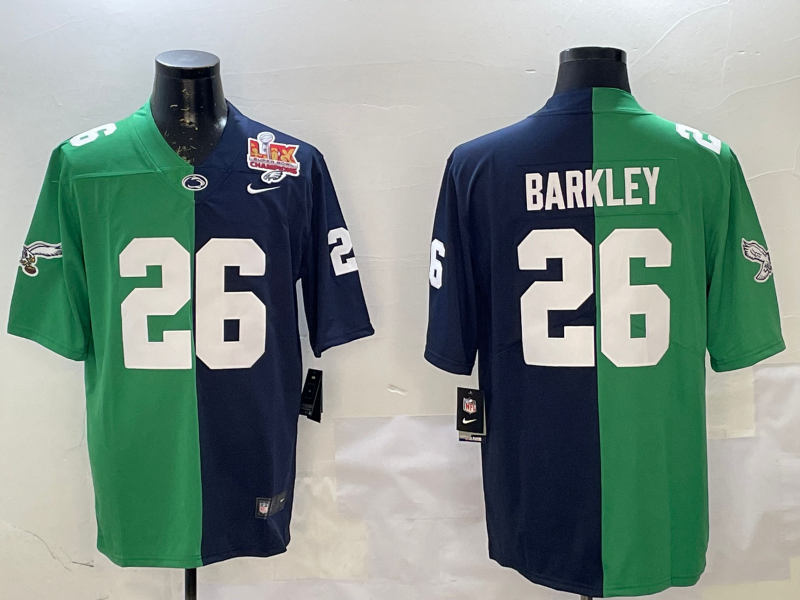 Men 2026 Philadelphia Eagles #26 Barkley green Nike Limited NFL Jersey 0920016->philadelphia eagles->NFL Jersey